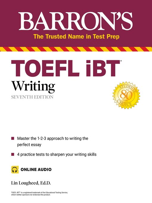 Title details for TOEFL iBT Writing by Lin Lougheed - Available